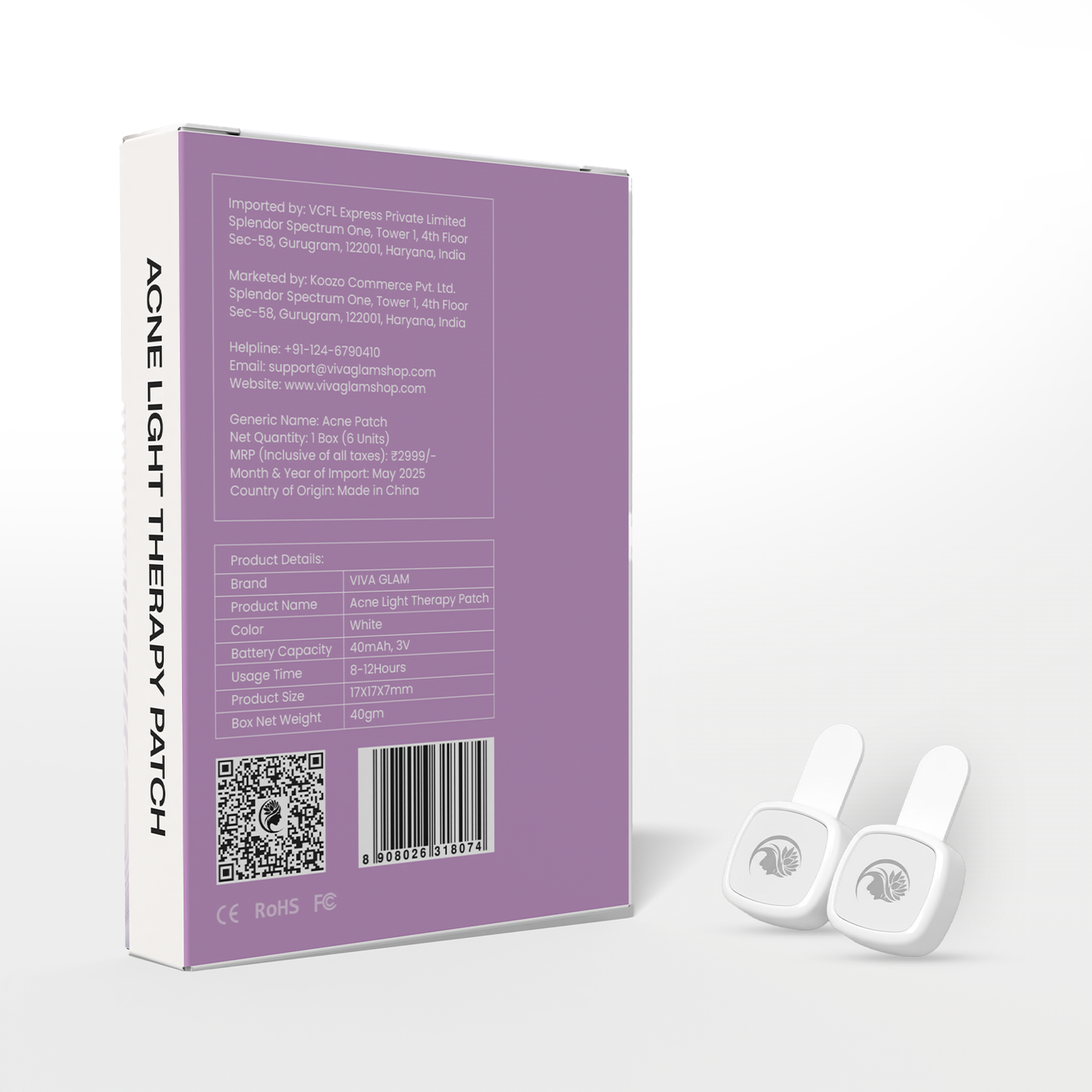 VivaGlam LED Therapy Acne Patch